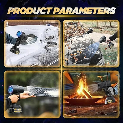 Air Blower Gun High Power Jet Blower All in One Waste Cleaner Vehicle Interior T_998 Gun Vehicle Interior Cleaner (300 g)