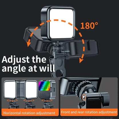 Mini Portable LED Selfie Video Light for Reels, Vlogging & Photography
