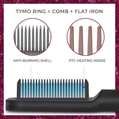 ✨ JELIA CASA™ Professional Hair Straightening Comb – Instant Sleek & Shine