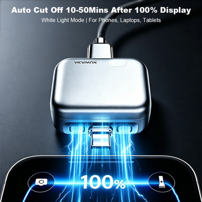 Smart Charger Adapter – Auto Power Disconnector Guard (Type-C)