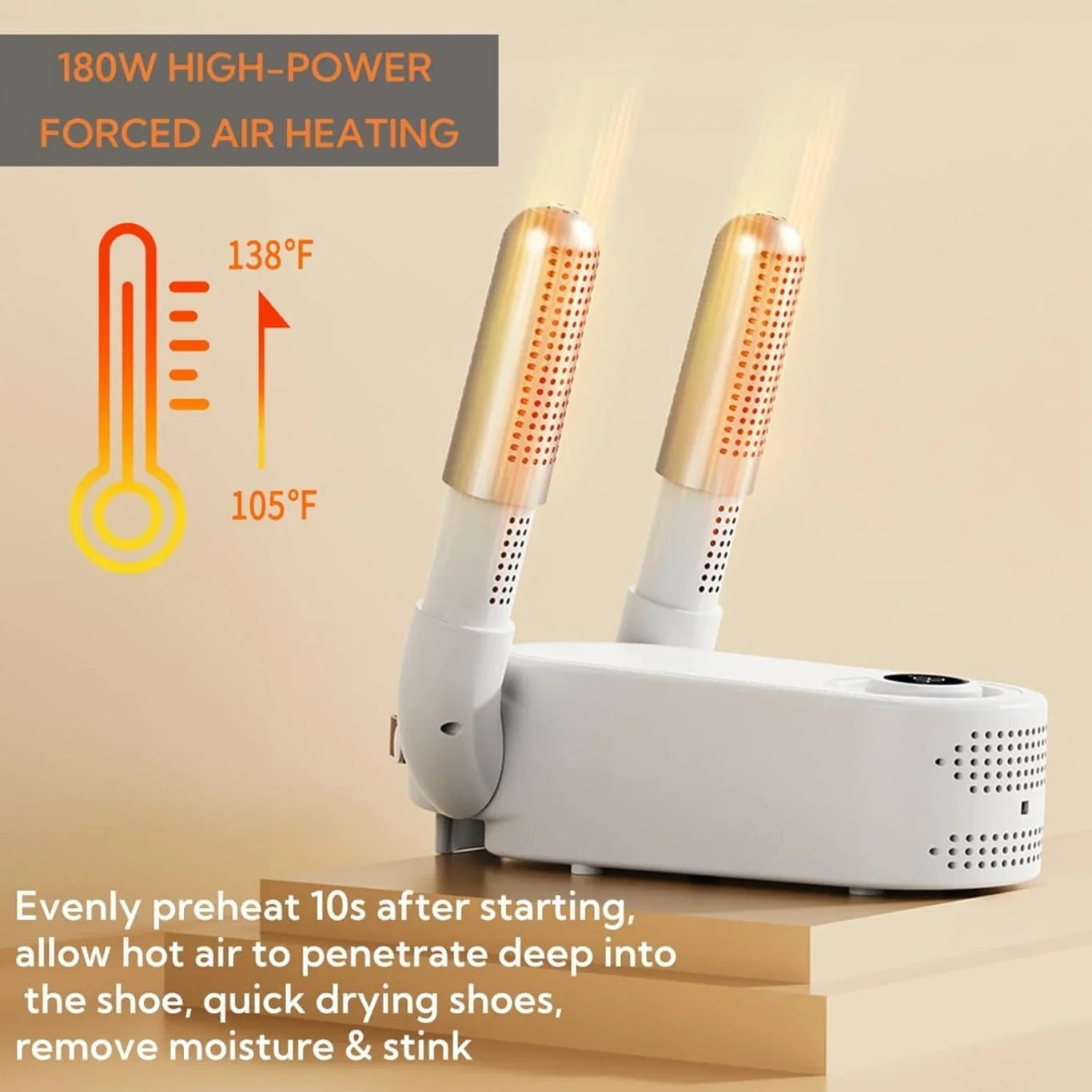 JELIA CASA DryMate™ – Electric dryer for Shoe, Socks & Gloves  👟🧦🧤