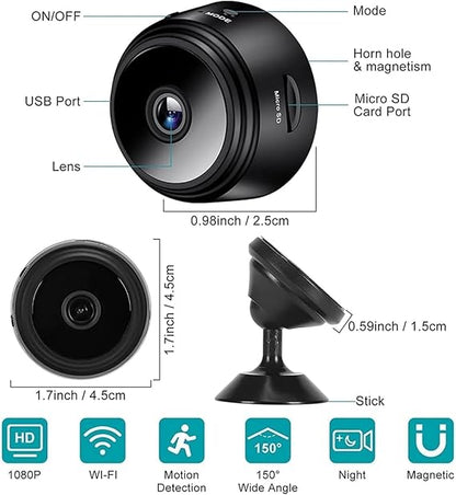 A9 Mini Wireless Security Camera – Compact, Smart & Always Watching