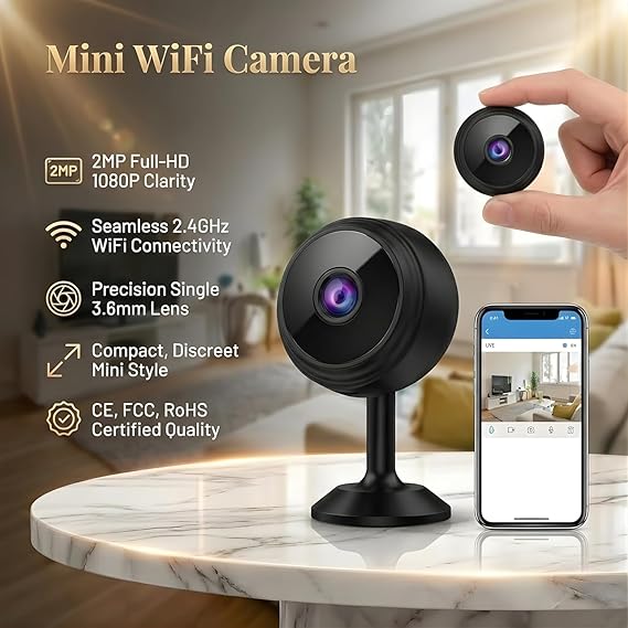 A9 Mini Wireless Security Camera – Compact, Smart & Always Watching