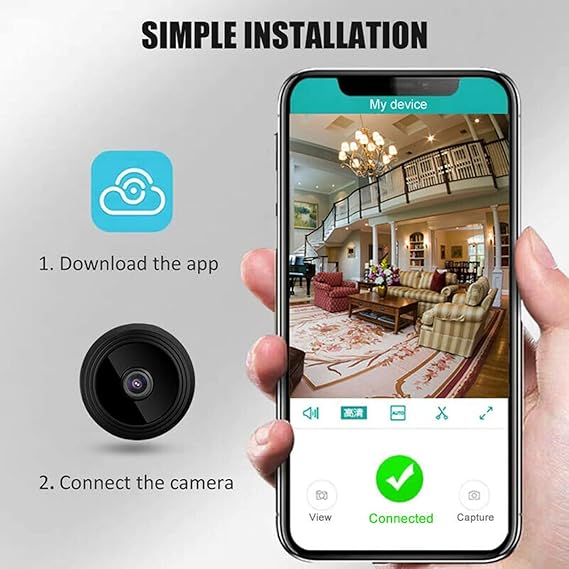 A9 Mini Wireless Security Camera – Compact, Smart & Always Watching