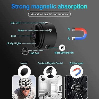 A9 Mini Wireless Security Camera – Compact, Smart & Always Watching