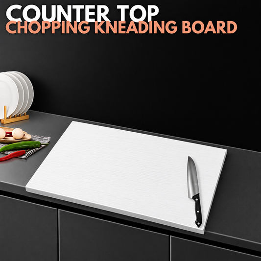 Premium Stainless Steel Chopping Board 41×31 cm | Heavy-Duty Metal Cutting Board for Kitchen | Heat-Resistant Countertop Protector | Hygienic, Rustproof, Odor-Free & Knife-Friendly